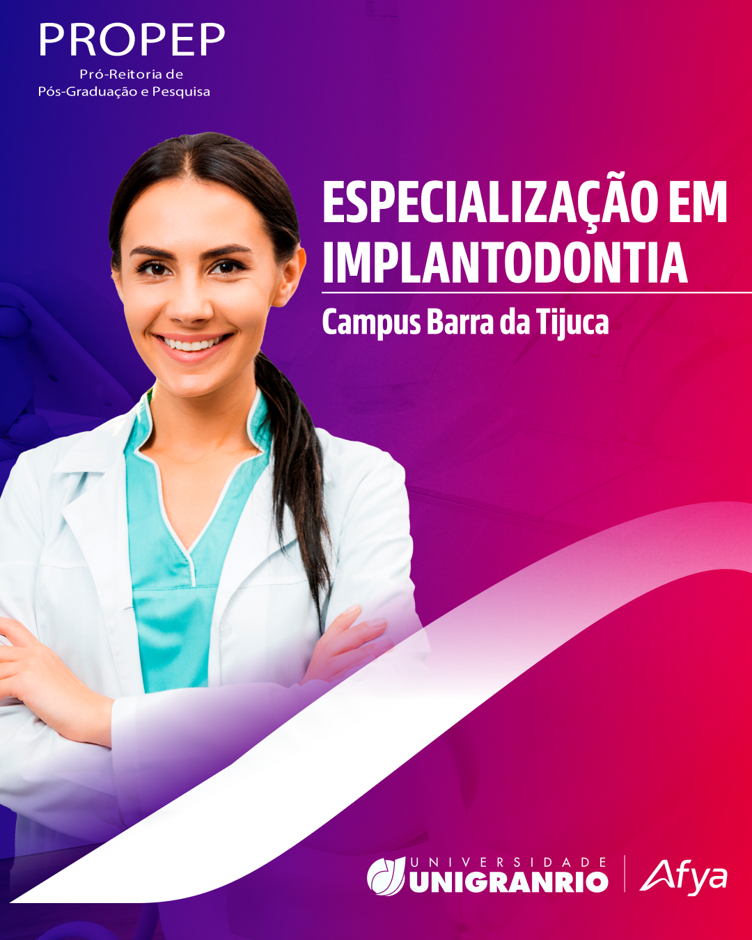 Curso de Especialização em Implantodontia – Unigranrio Afya