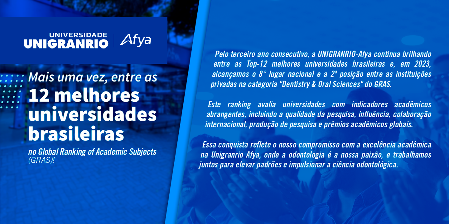 Mais uma vez, entre as doze melhores universidades brasileira