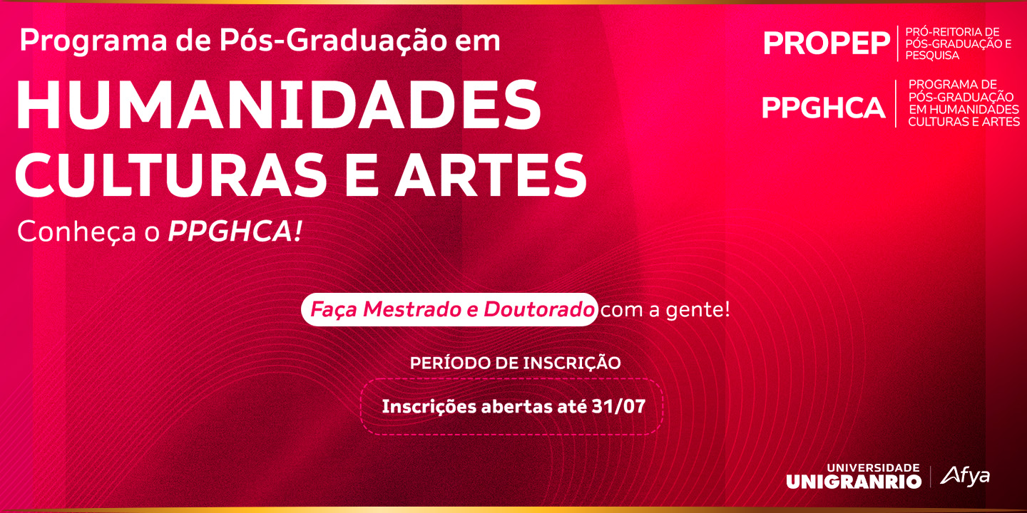 Programa de Pós-Graduação em Humanidades, Culturas e Artes - PPGHCA