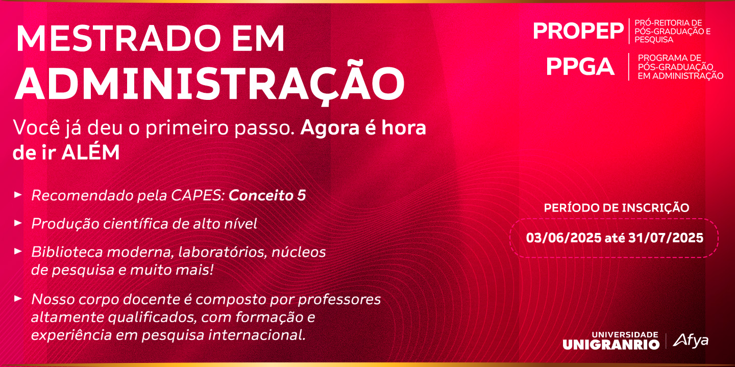 Programa de Pós Graduação em Administração